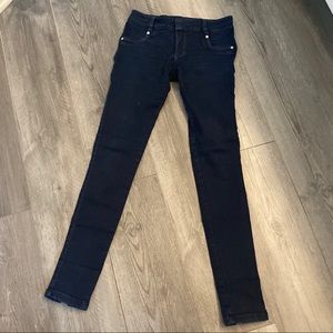 Colombian Studio f dark indigo butt lift jeans